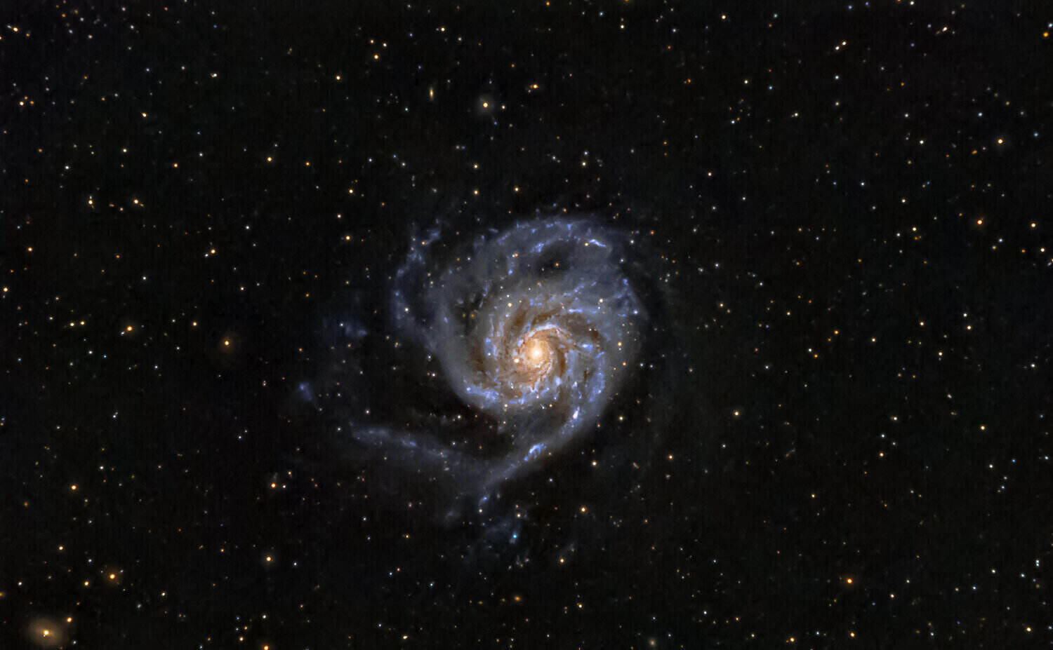 Wonders of the Cosmos: Exploring the Pinwheel Galaxy Messier 101