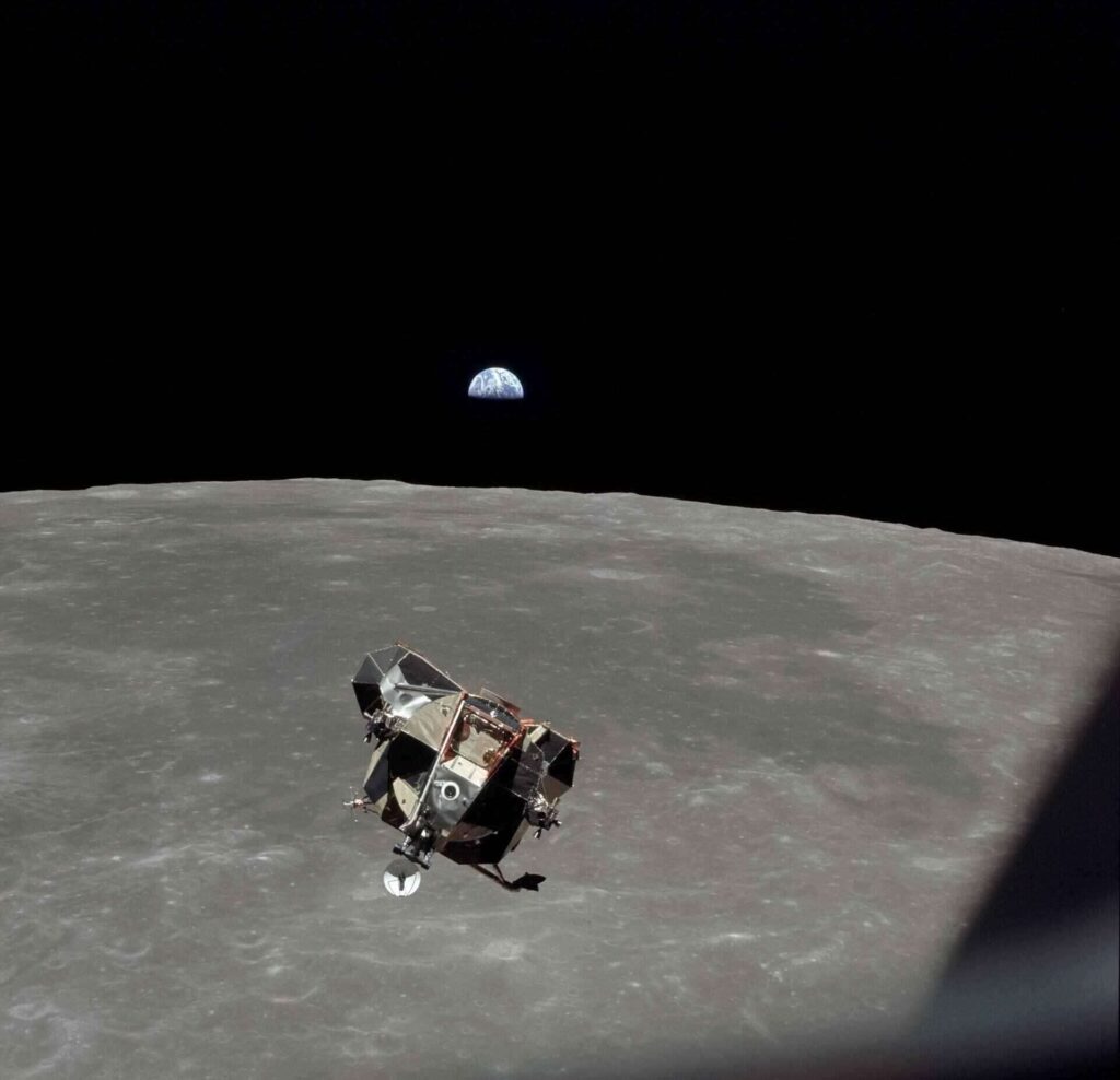 Humans Land On Moon